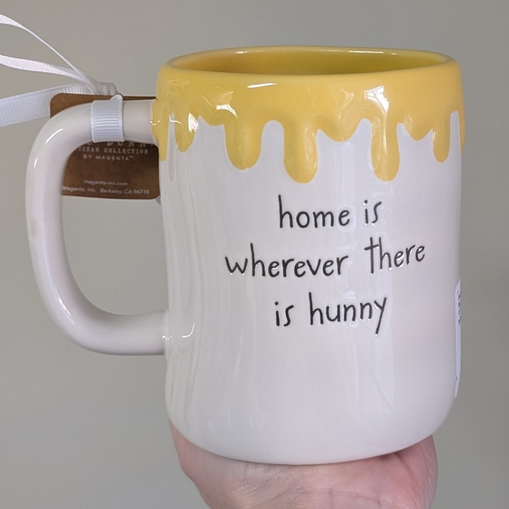 Rae Dunn x Disney Winnie The Pooh HOME IS WHEREVER THERE IS HUNNY Mug 🍯 - Picture 4 of 7